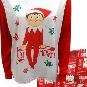 Womens Elf on a Self Pajama Set